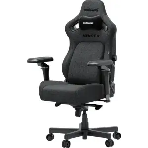 Крісло для геймерів Anda Seat Kaiser 4 V2 Size XL PVC Dark Gray Fabric (AD12YDDC-XLL-20-GB-CF-03) UA