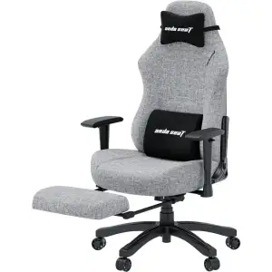 Кресло для геймеров Anda Seat Luna Pro Size L Gray Fabric (AD18T-44-G-F) UA