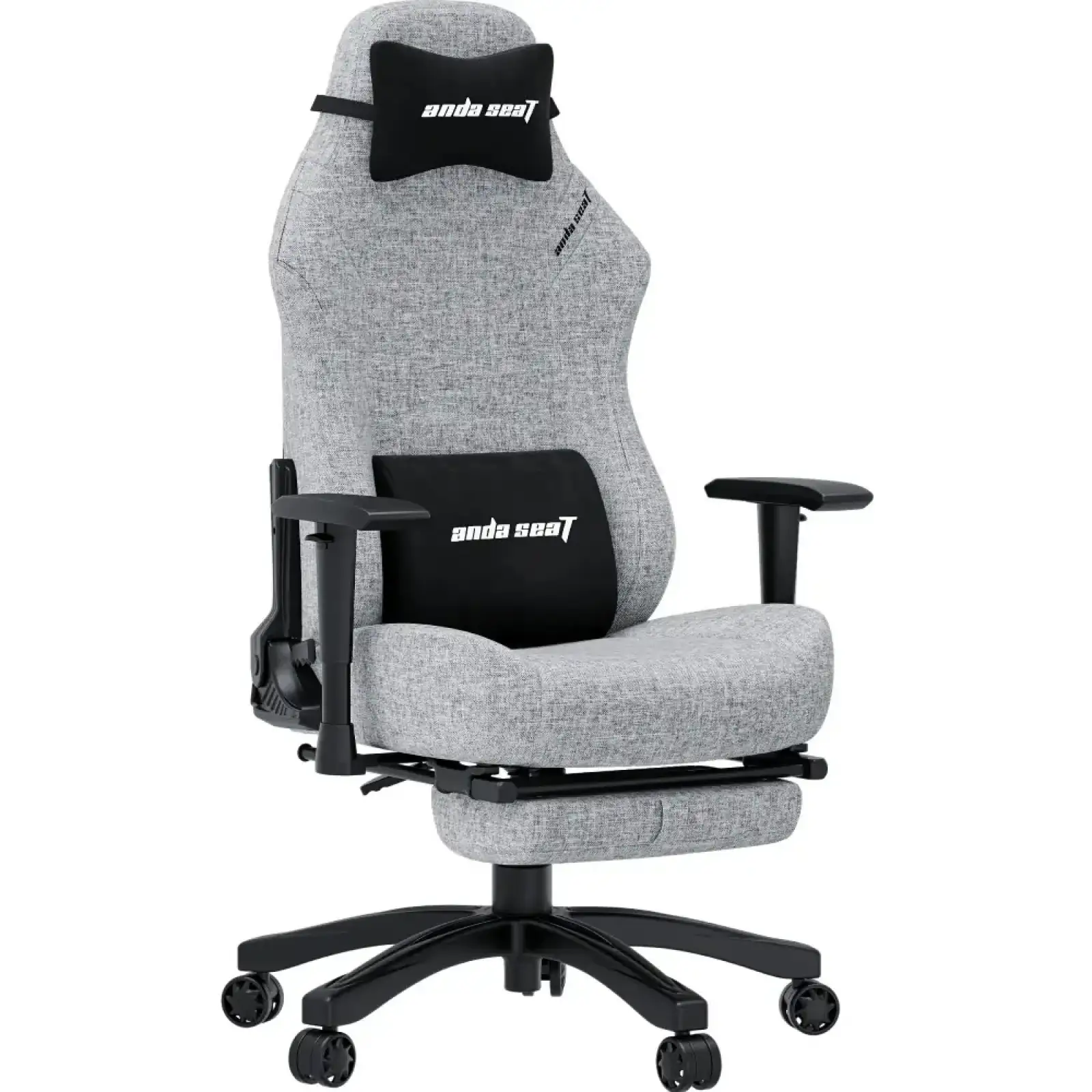 Кресло для геймеров Anda Seat Luna Pro Size L Gray Fabric (AD18T-44-G-F) UA