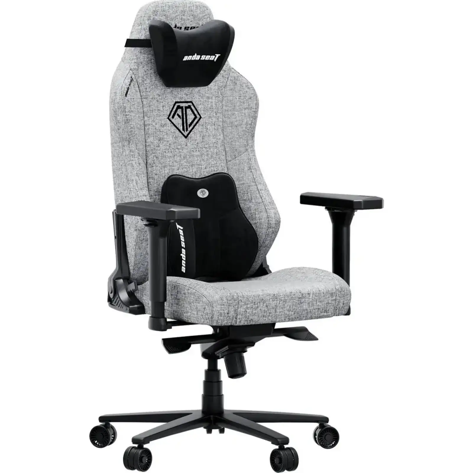 Кресло для геймеров Anda Seat Phantom 3 Size XL Fabric Gray (AD18XL-52-G-F-G01) UA