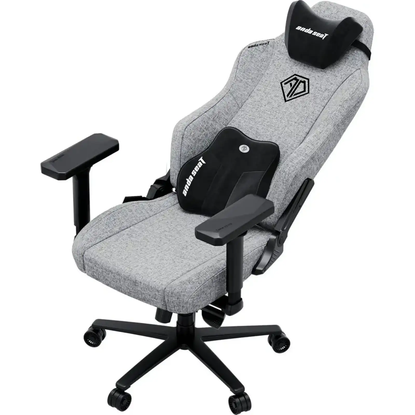 Кресло для геймеров Anda Seat Phantom 3 Size XL Fabric Gray (AD18XL-52-G-F-G01) UA