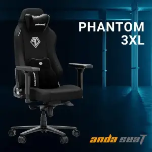 Кресло для геймеров Anda Seat Phantom 3 Size XL Fabric Gray (AD18XL-52-G-F-G01) UA
