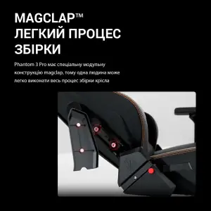 Кресло для геймеров Anda Seat Phantom 3 Pro Size L Grey Fabric (AD18YC-06-G-F) UA