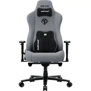 Кресло для геймеров Anda Seat Novis Plus Size XL Fabric Grey (AD23YC-XL-01-G-F-G04) UA