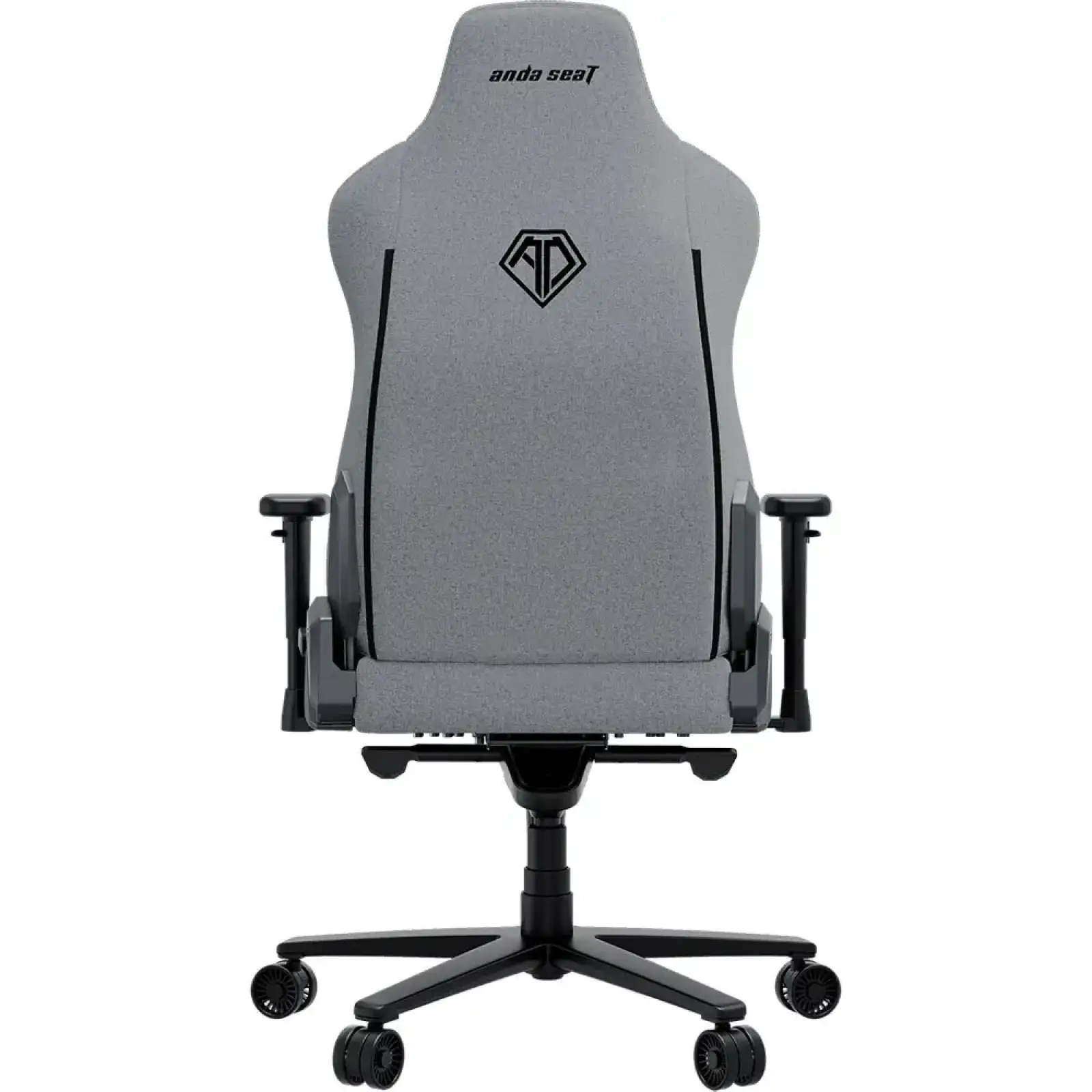 Крісло для геймерів Anda Seat Novis Plus Size XL Fabric Grey (AD23YC-XL-01-G-F-G04) UA