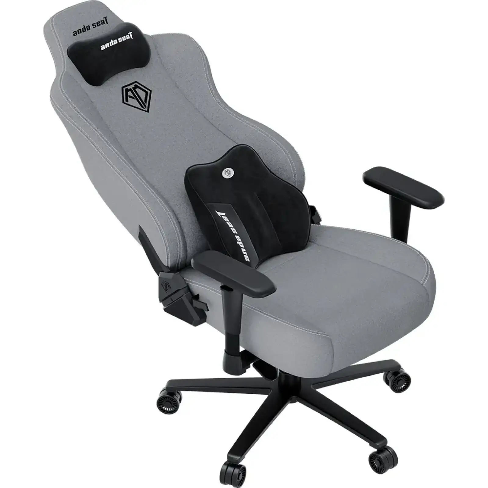 Крісло для геймерів Anda Seat Novis Plus Size XL Fabric Grey (AD23YC-XL-01-G-F-G04) UA