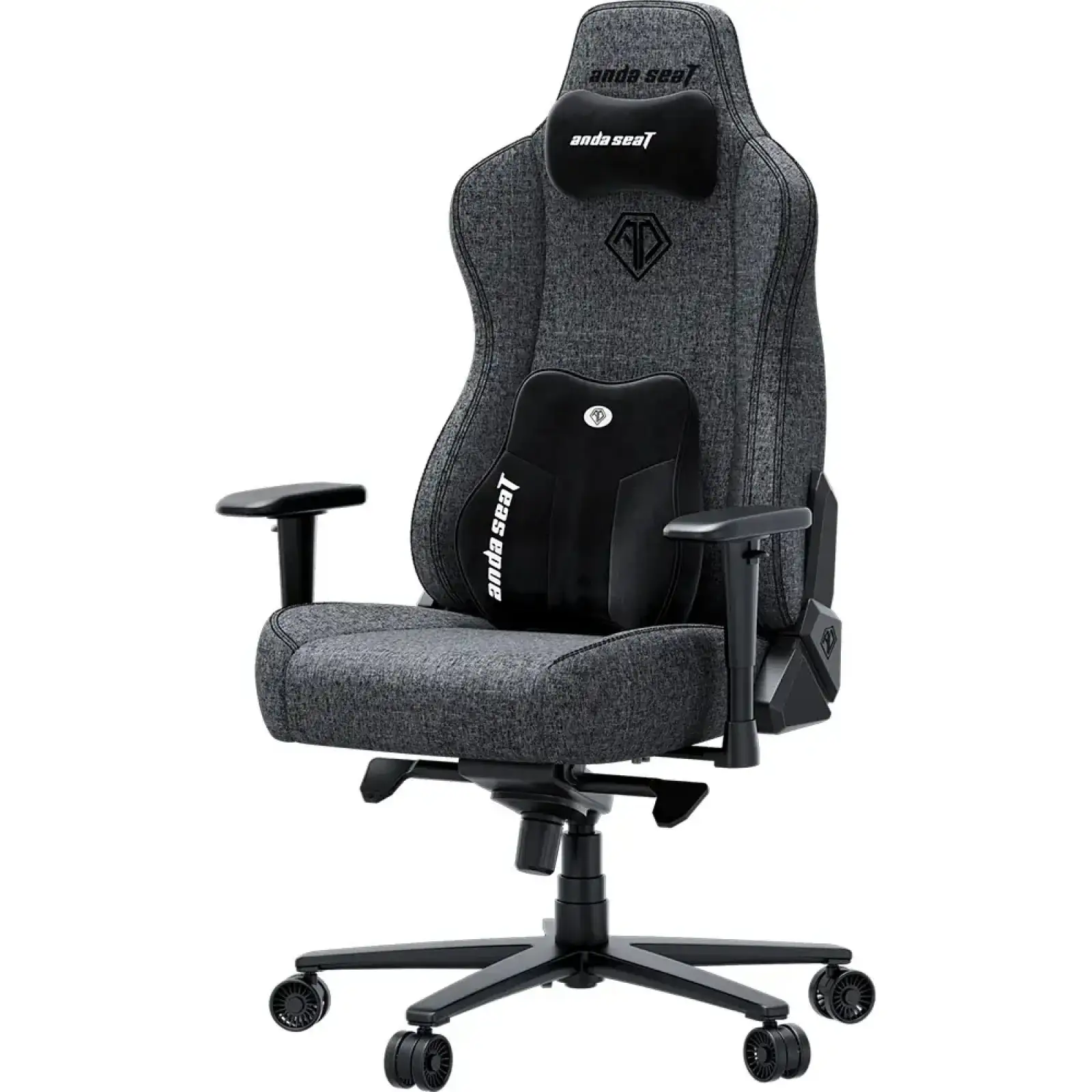 Крісло для геймерів Anda Seat Novis Plus XL Dark Grey (AD23YC-XL-01-GB-F-G04) UA