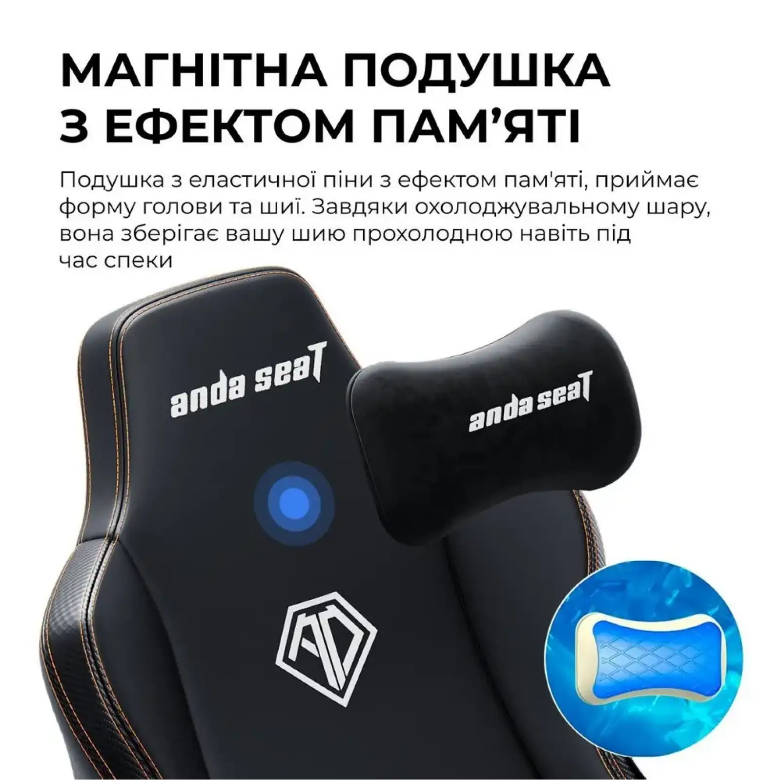 Кресло для геймеров Anda Seat Kaiser 3E XL Grey Fabric (AD23YC-XL-09-G-CF-G01) UA