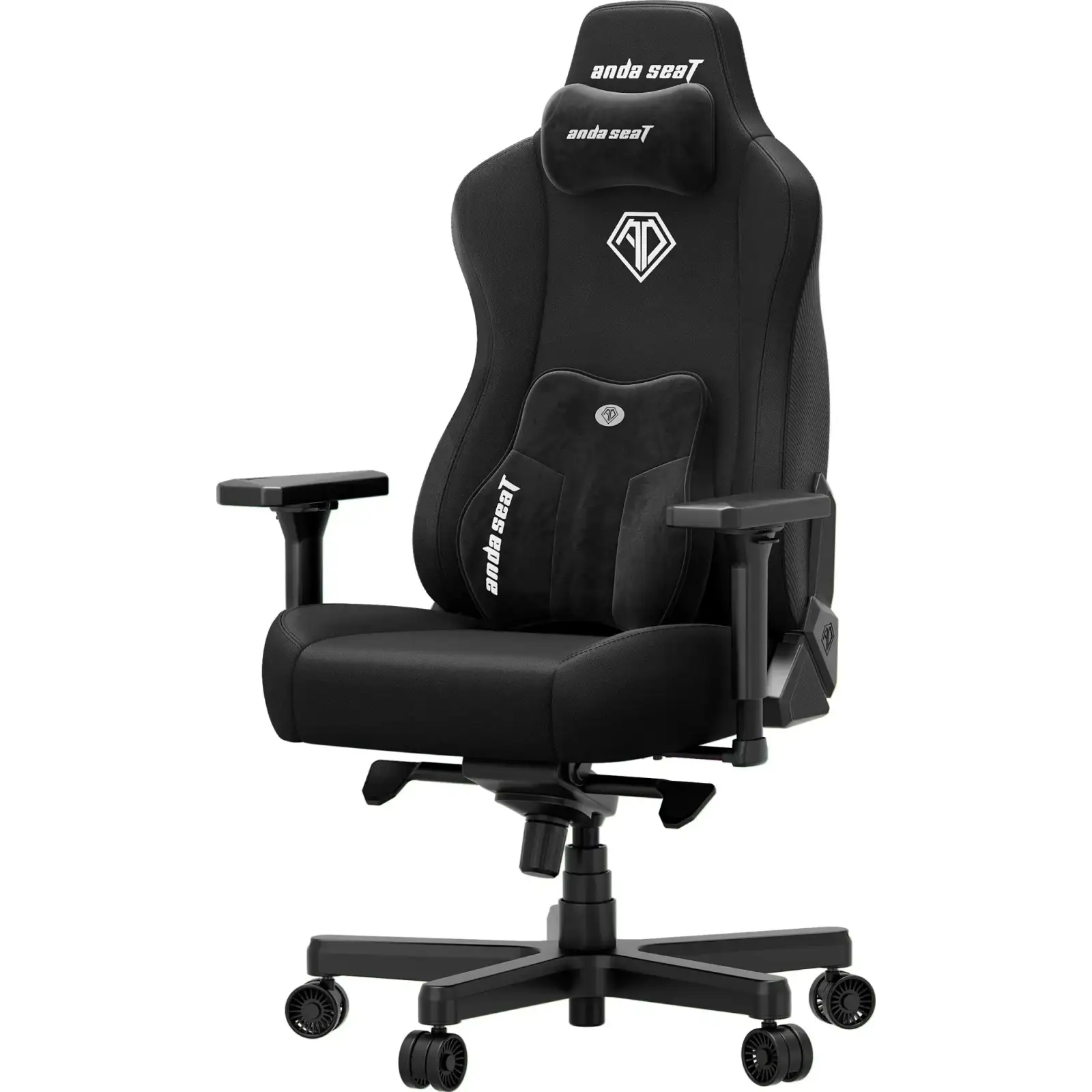 Кресло для геймеров Anda Seat Kaiser 3E Size XL Black (AD23YC-XL-09-B-CF-B01) UA