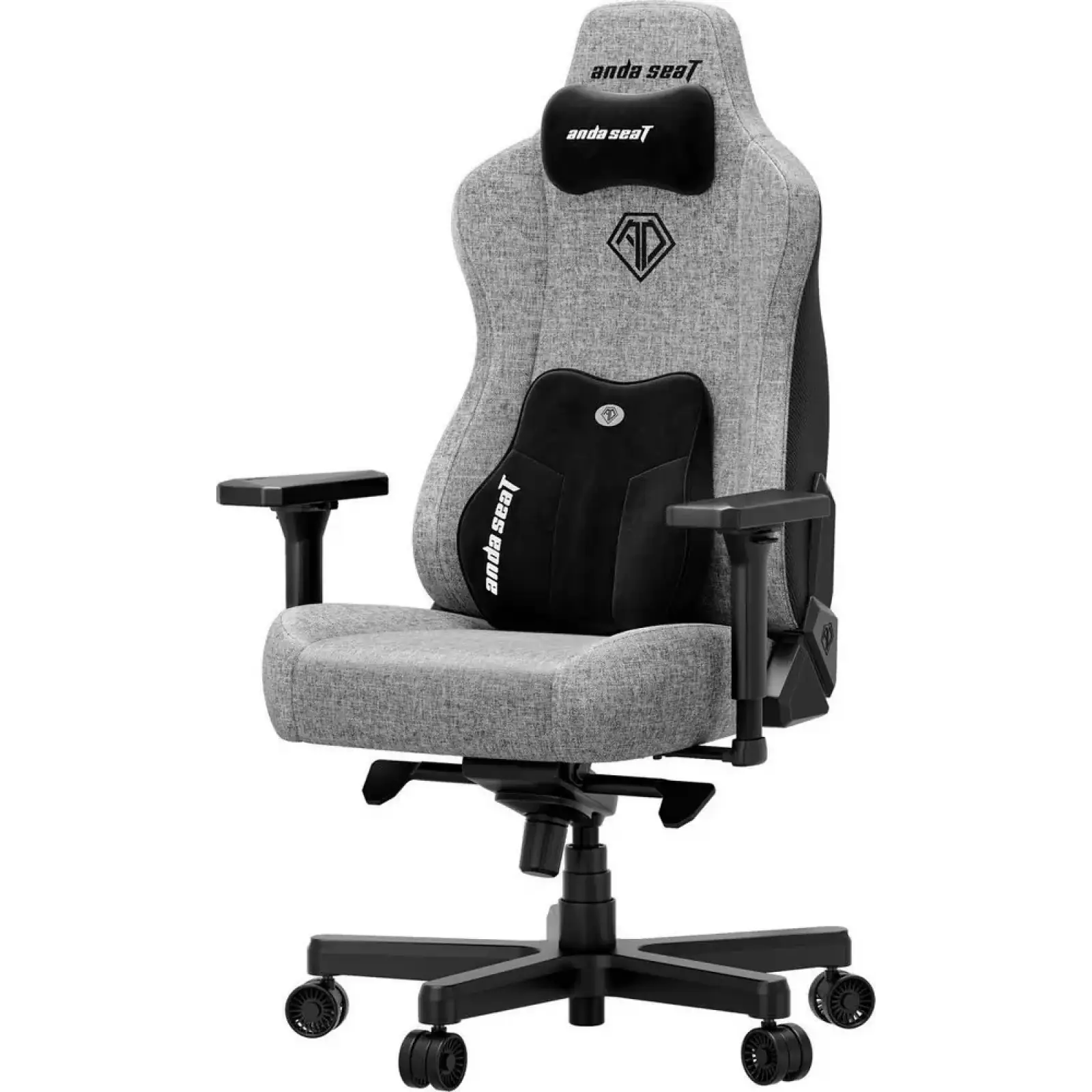 Кресло для геймеров Anda Seat Kaiser 3E XL Grey Fabric (AD23YC-XL-09-G-CF-G01) UA