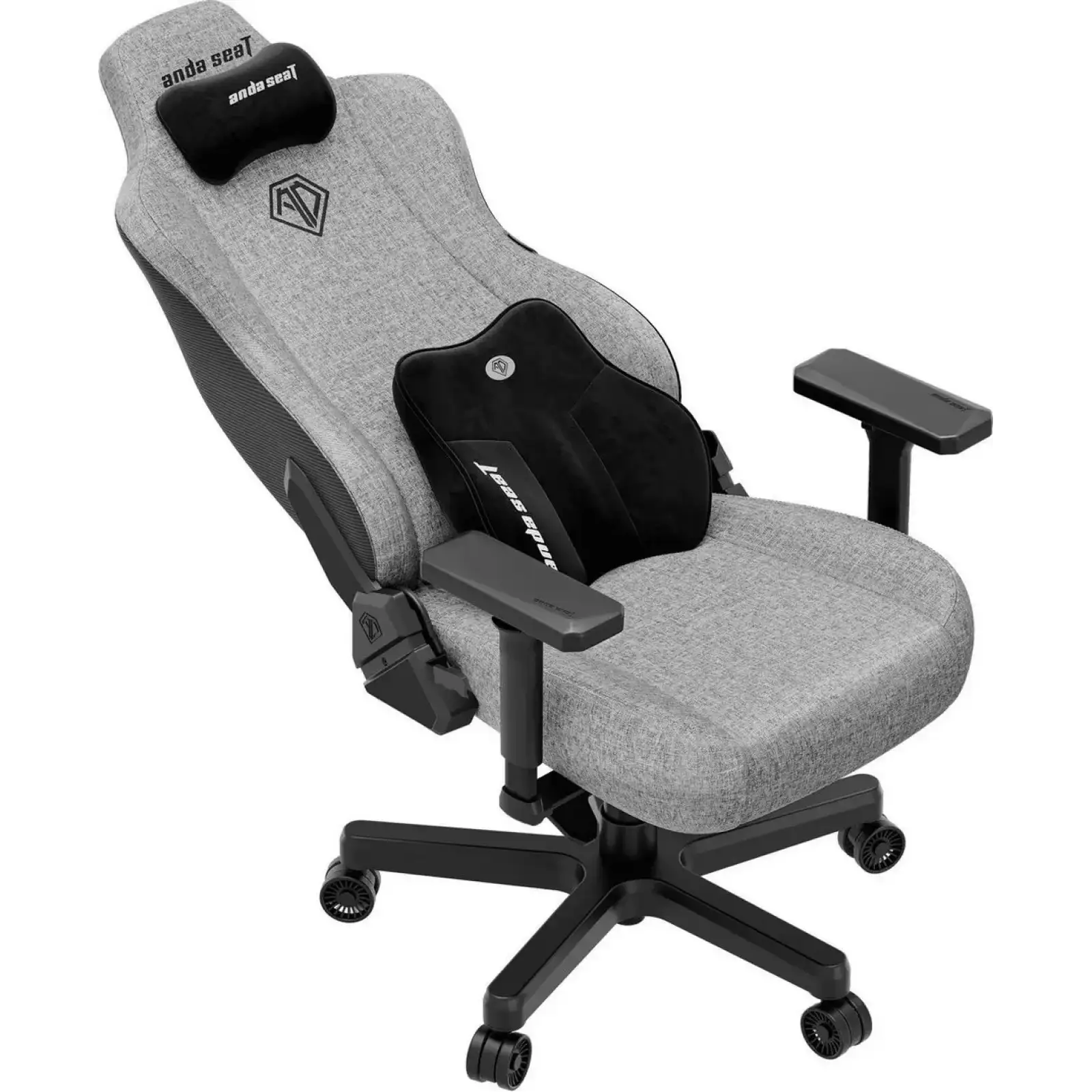 Кресло для геймеров Anda Seat Kaiser 3E XL Grey Fabric (AD23YC-XL-09-G-CF-G01) UA