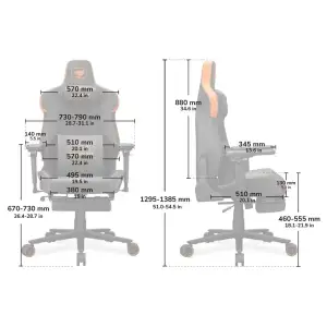 Кресло для геймеров Cougar Armor Evo M UA