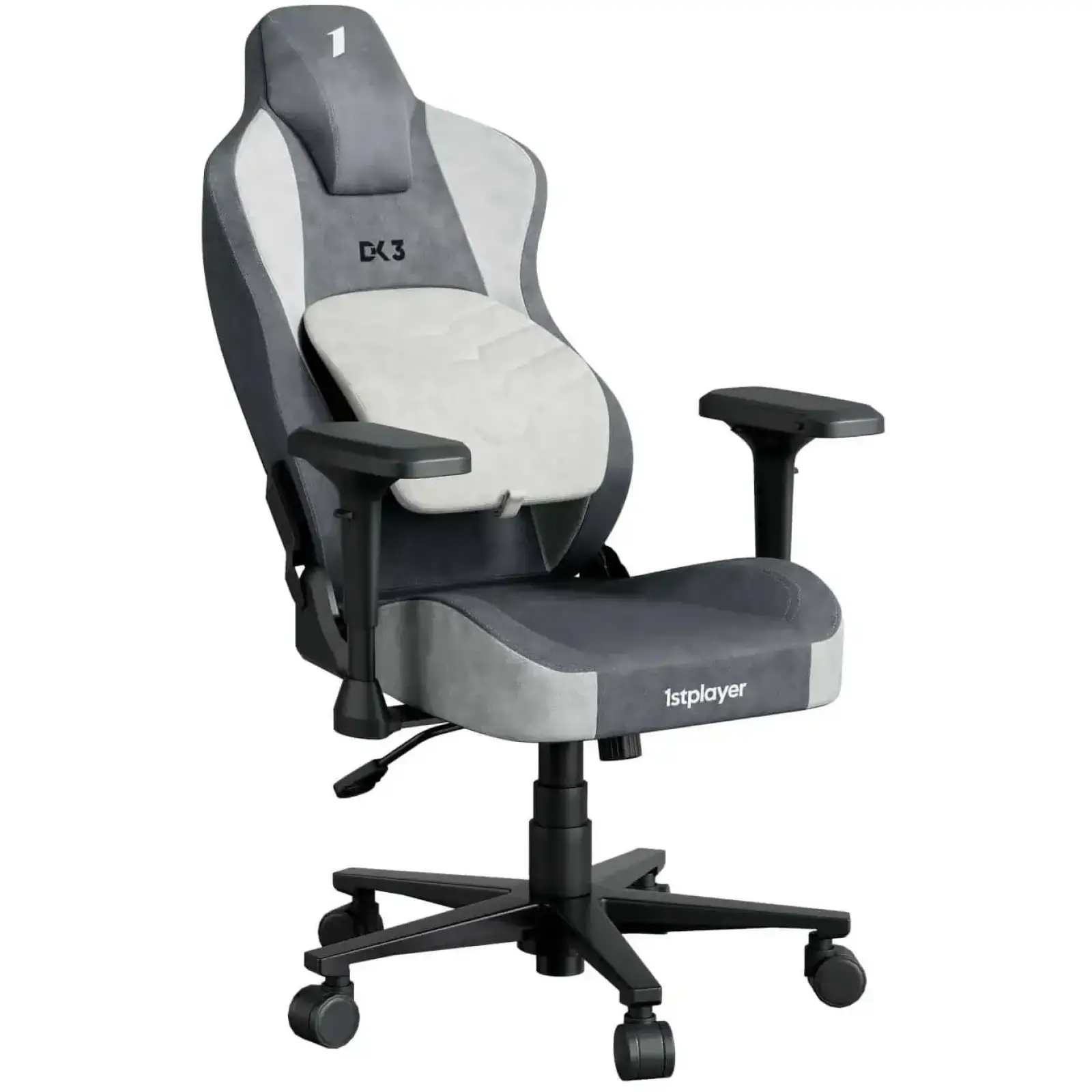 Кресло для геймеров 1stPlayer DK3 Grey UA