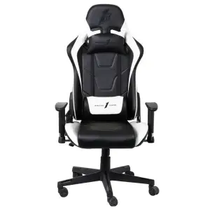 Кресло для геймеров 1stPlayer FK2 Black White UA