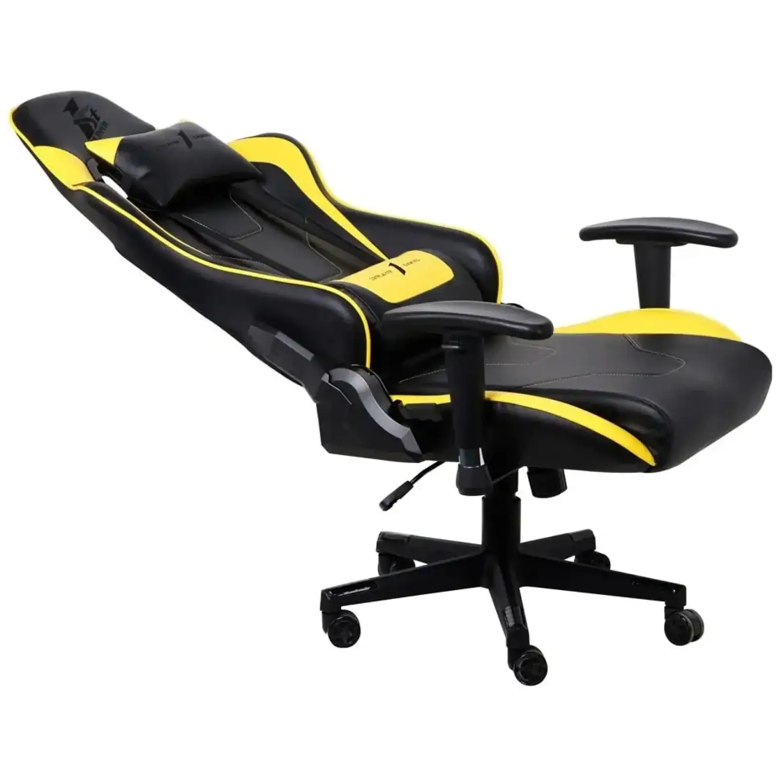 Кресло для геймеров 1stPlayer FK2 Black/Yellow UA
