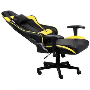 Кресло для геймеров 1stPlayer FK2 Black/Yellow UA
