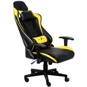 Кресло для геймеров 1stPlayer FK2 Black/Yellow UA