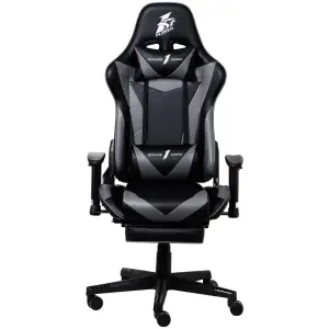 Кресло для геймеров 1stPlayer FK3 Black Gray UA