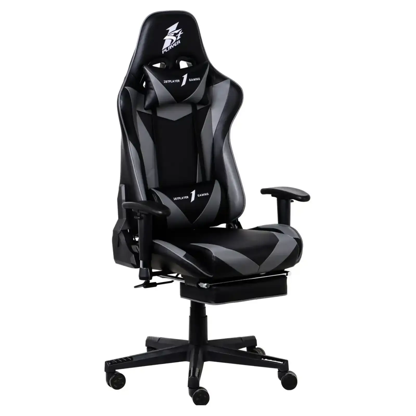 Кресло для геймеров 1stPlayer FK3 Black Gray UA