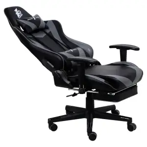 Кресло для геймеров 1stPlayer FK3 Black Gray UA