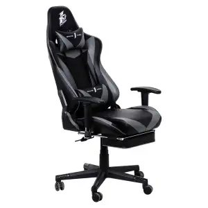 Кресло для геймеров 1stPlayer FK3 Black Gray UA