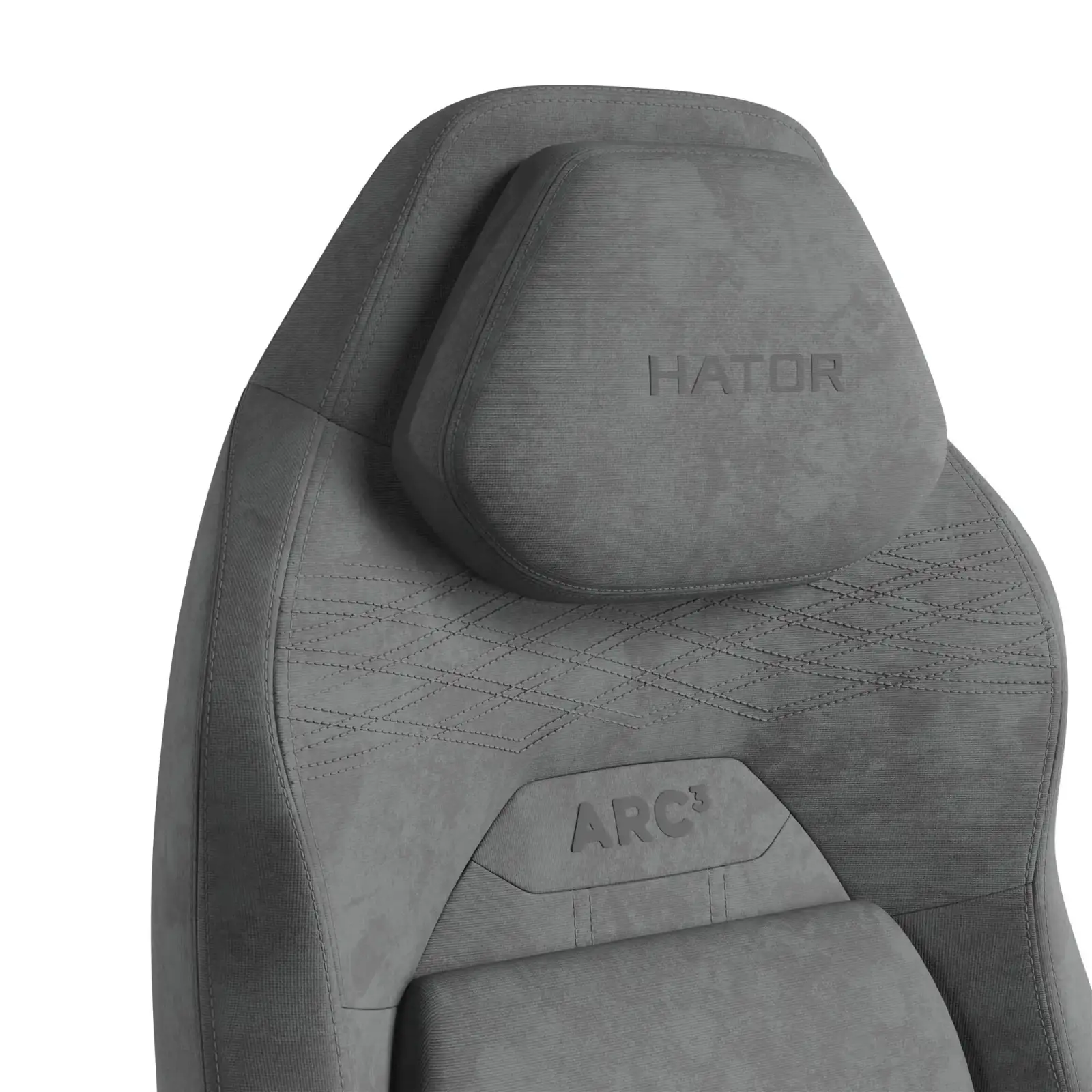 Кресло для геймеров Hator Arc 3 L Velour Grey (HTC3446L) UA