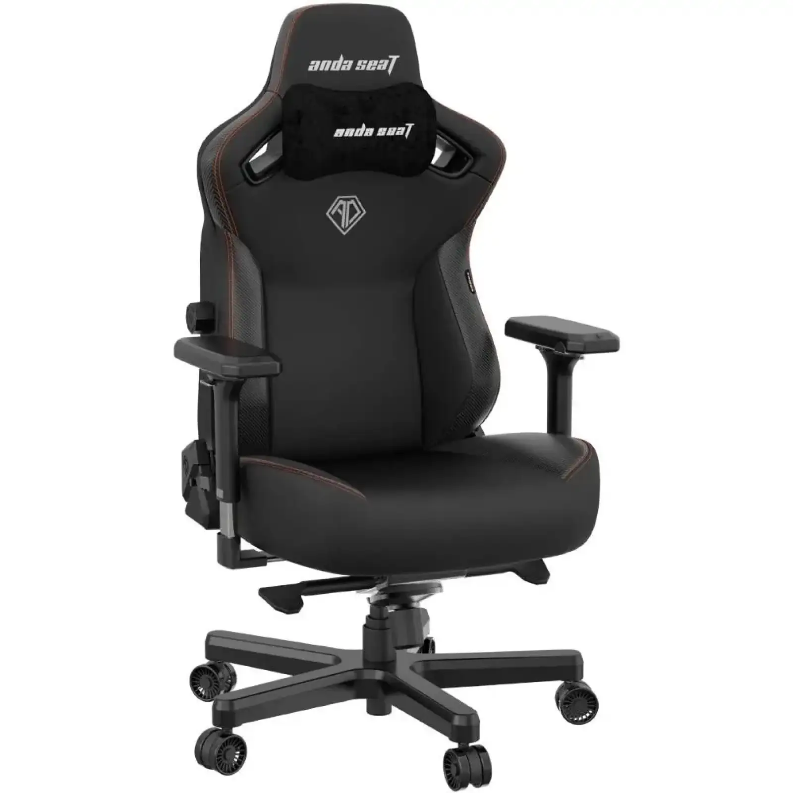 Кресло для геймеров Anda Seat Kaiser 3 Size L Black (AD12YDC-L-01-B-PV/C) UA
