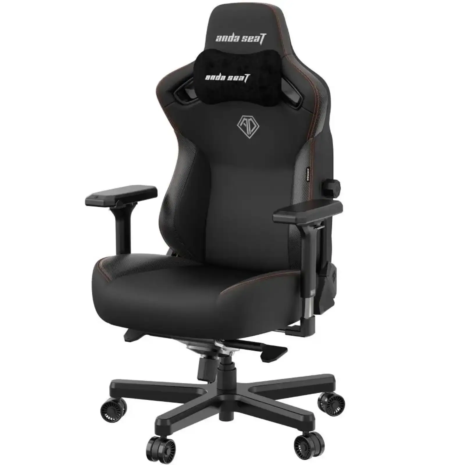 Кресло для геймеров Anda Seat Kaiser 3 Size L Black (AD12YDC-L-01-B-PV/C) UA