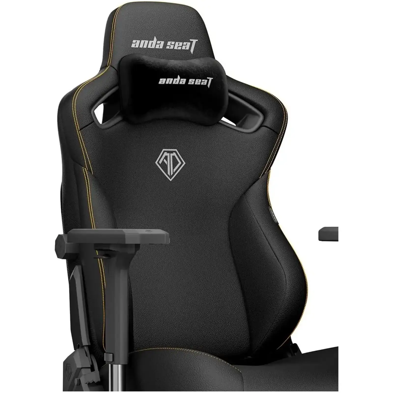 Кресло для геймеров Anda Seat Kaiser 3 Size L Black (AD12YDC-L-01-B-PV/C) UA