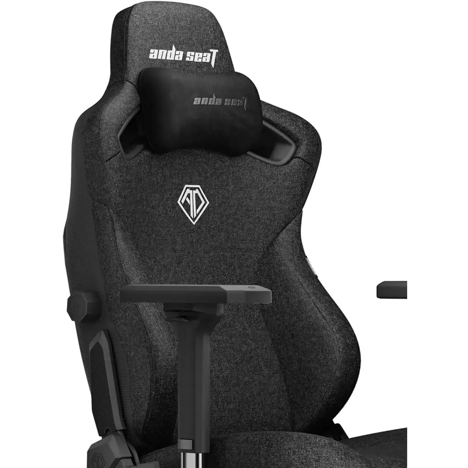 Крісло для геймерів Anda Seat Kaiser 3 Size L Black (AD12YDC-L-01-B-CF) UA