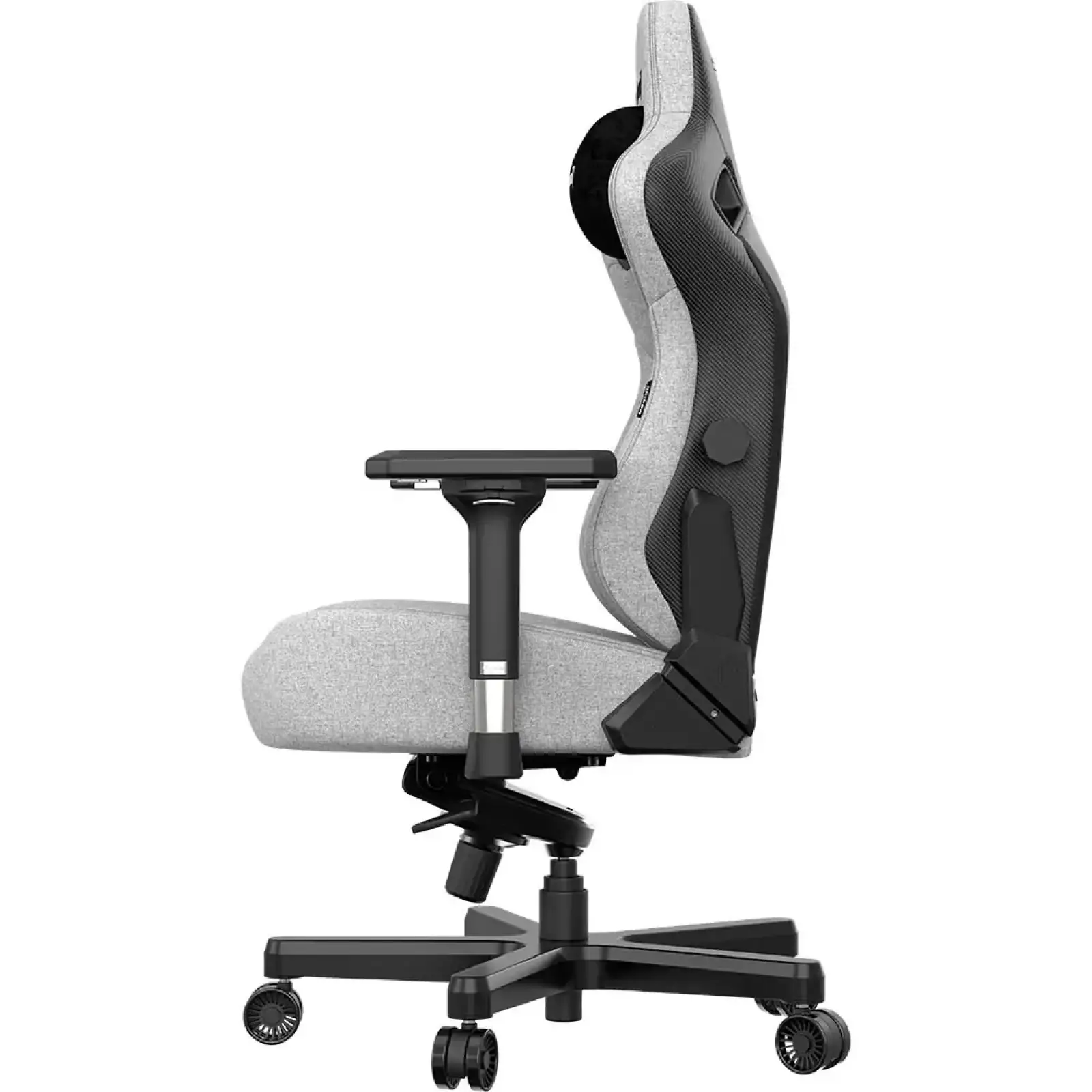Кресло для геймеров Anda Seat Kaiser 3 Size L Fabric Grey (AD12YDC-L-01-G-PV/F) UA