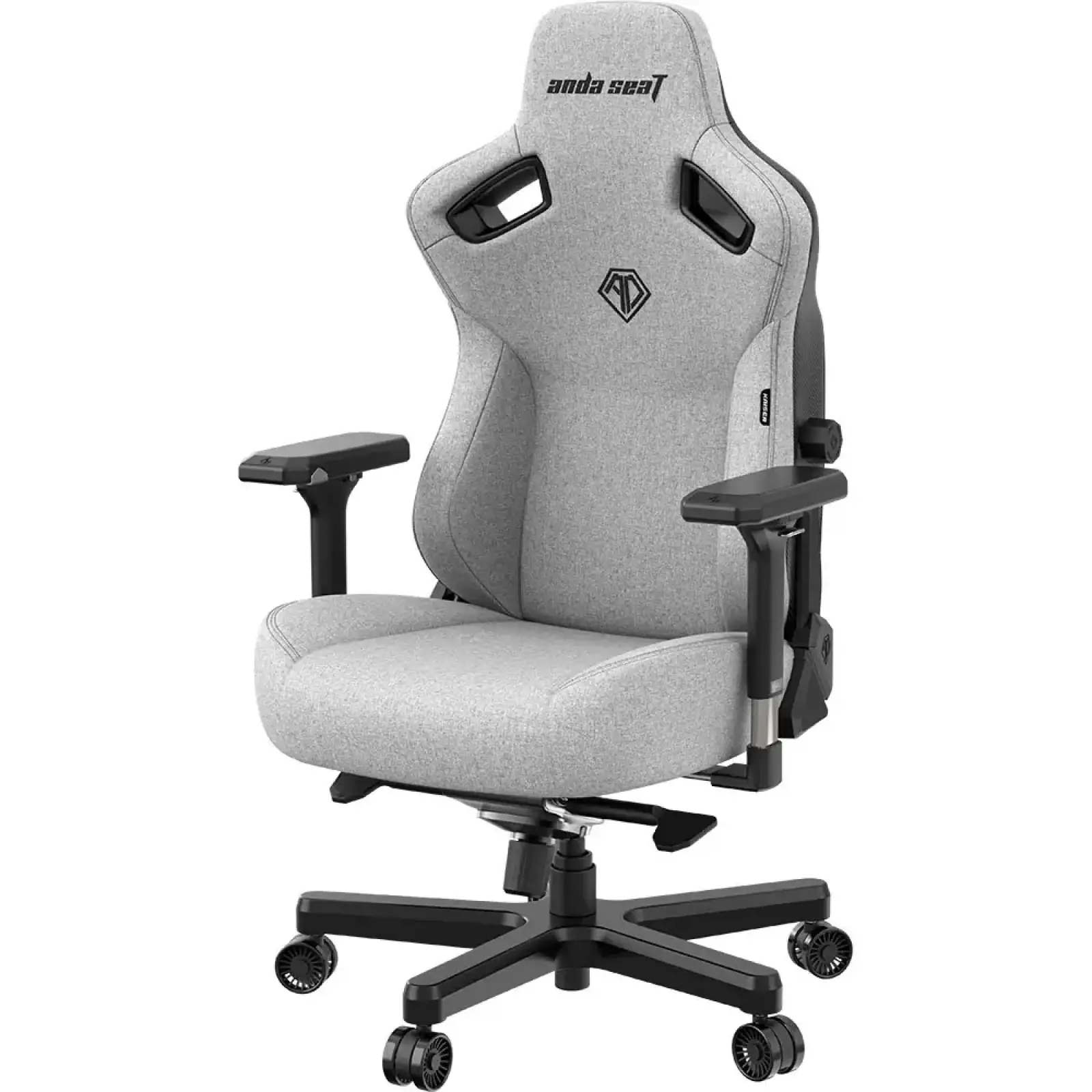 Кресло для геймеров Anda Seat Kaiser 3 Size L Fabric Grey (AD12YDC-L-01-G-PV/F) UA
