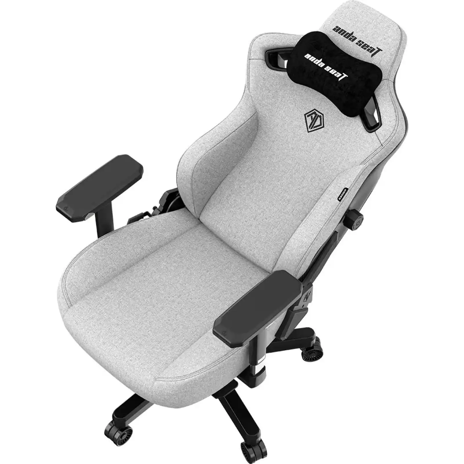Кресло для геймеров Anda Seat Kaiser 3 Size L Fabric Grey (AD12YDC-L-01-G-PV/F) UA