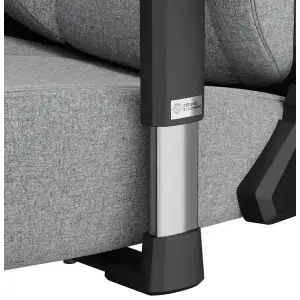 Кресло для геймеров Anda Seat Kaiser 3 Size L Fabric Grey (AD12YDC-L-01-G-PV/F) UA