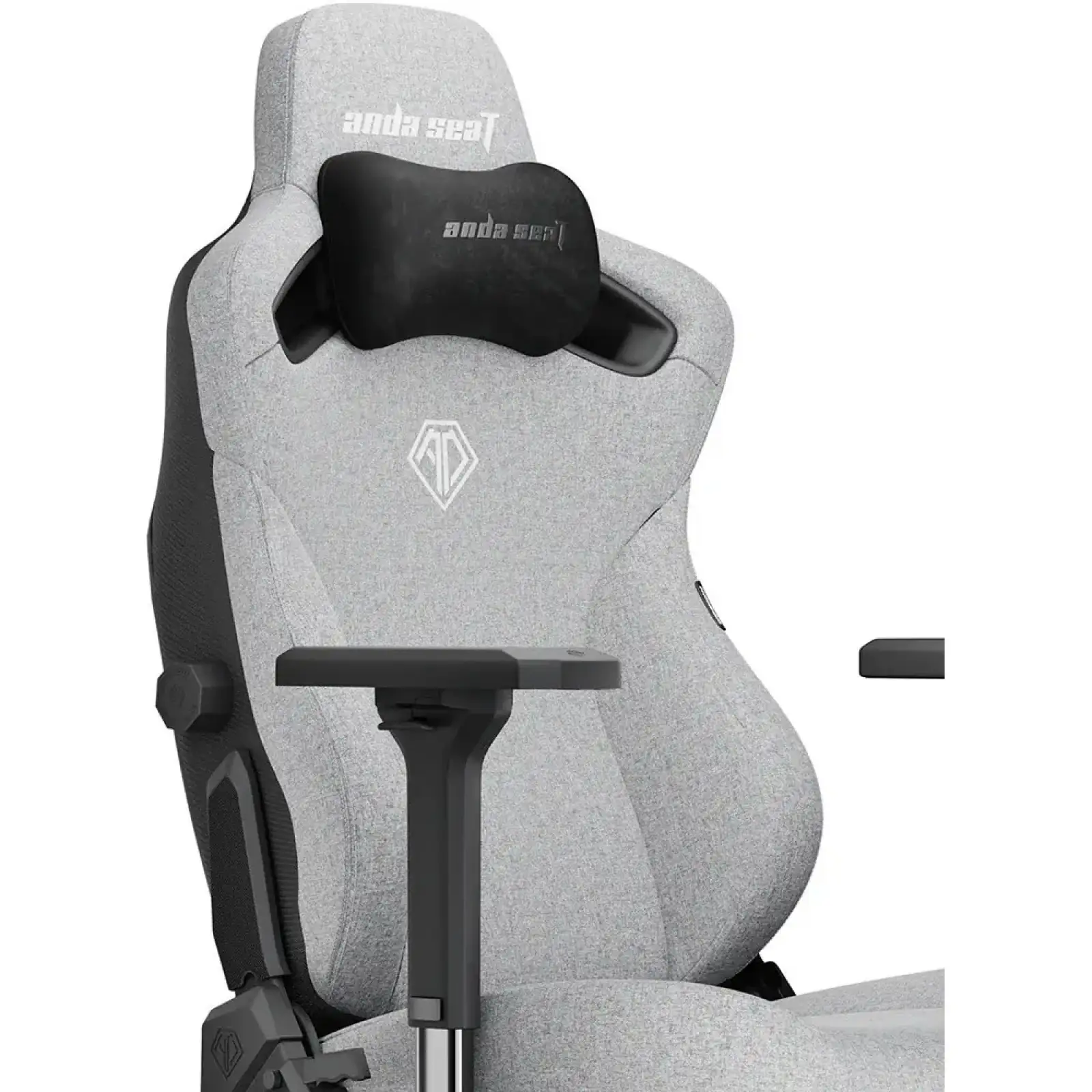 Кресло для геймеров Anda Seat Kaiser 3 Size L Fabric Grey (AD12YDC-L-01-G-PV/F) UA