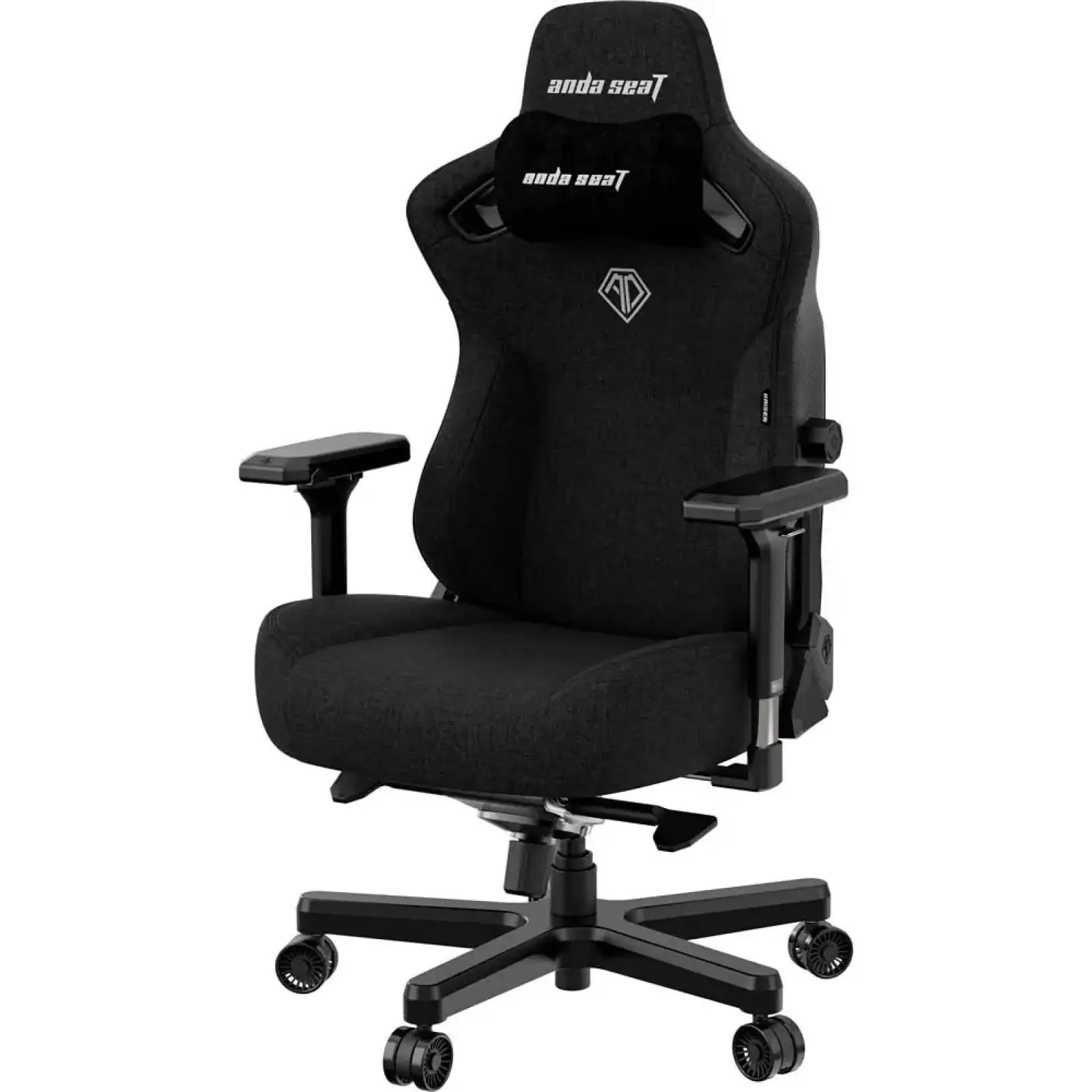 Крісло для геймерів Anda Seat Kaiser 3 Size XL Fabric Black (AD12YDC-XL-01-B-CF) UA