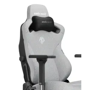 Кресло для геймеров Anda Seat Kaiser 3 Size XL Fabric Grey (AD12YDC-XL-01-G-PV/F) UA