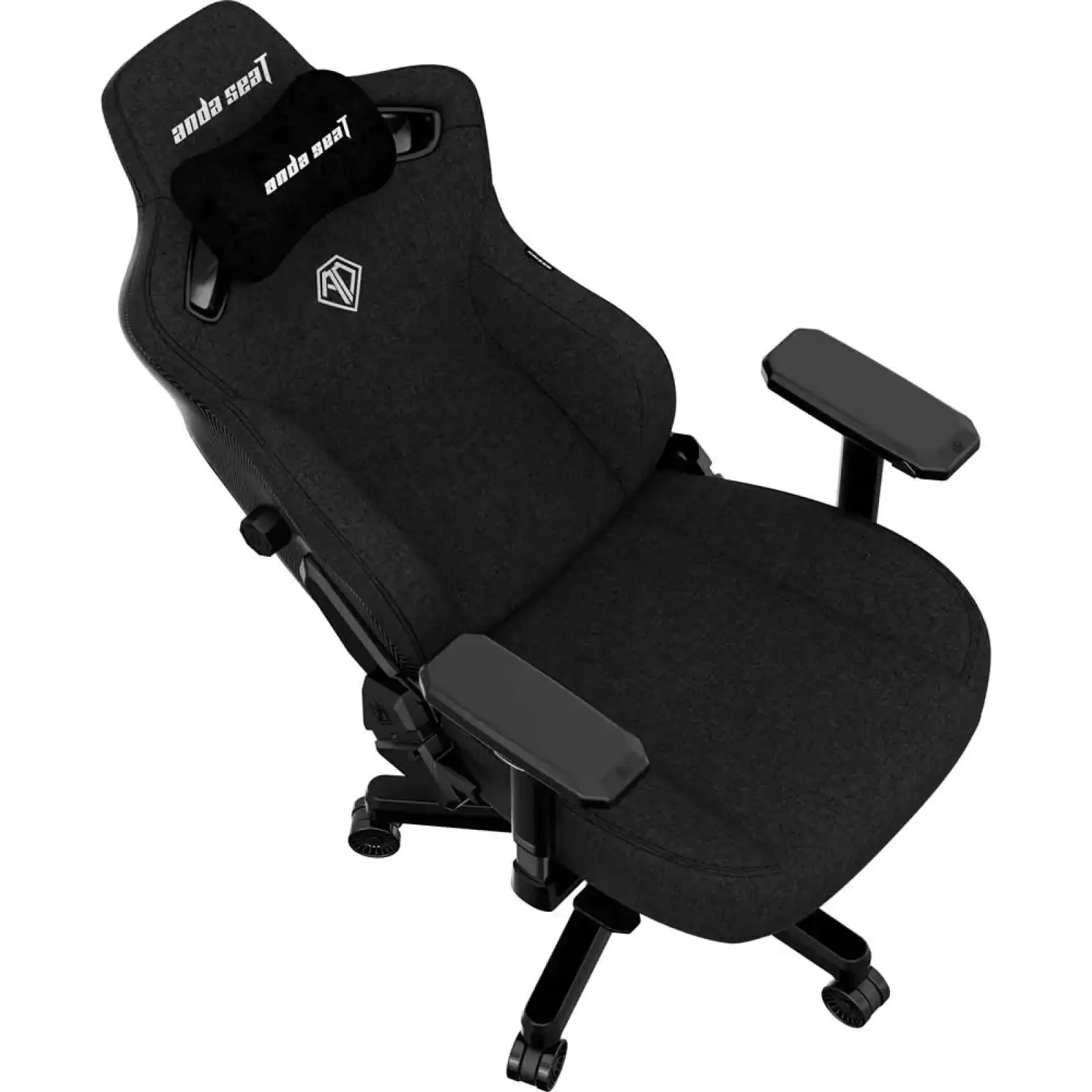 Крісло для геймерів Anda Seat Kaiser 3 Size XL Fabric Black (AD12YDC-XL-01-B-CF) UA