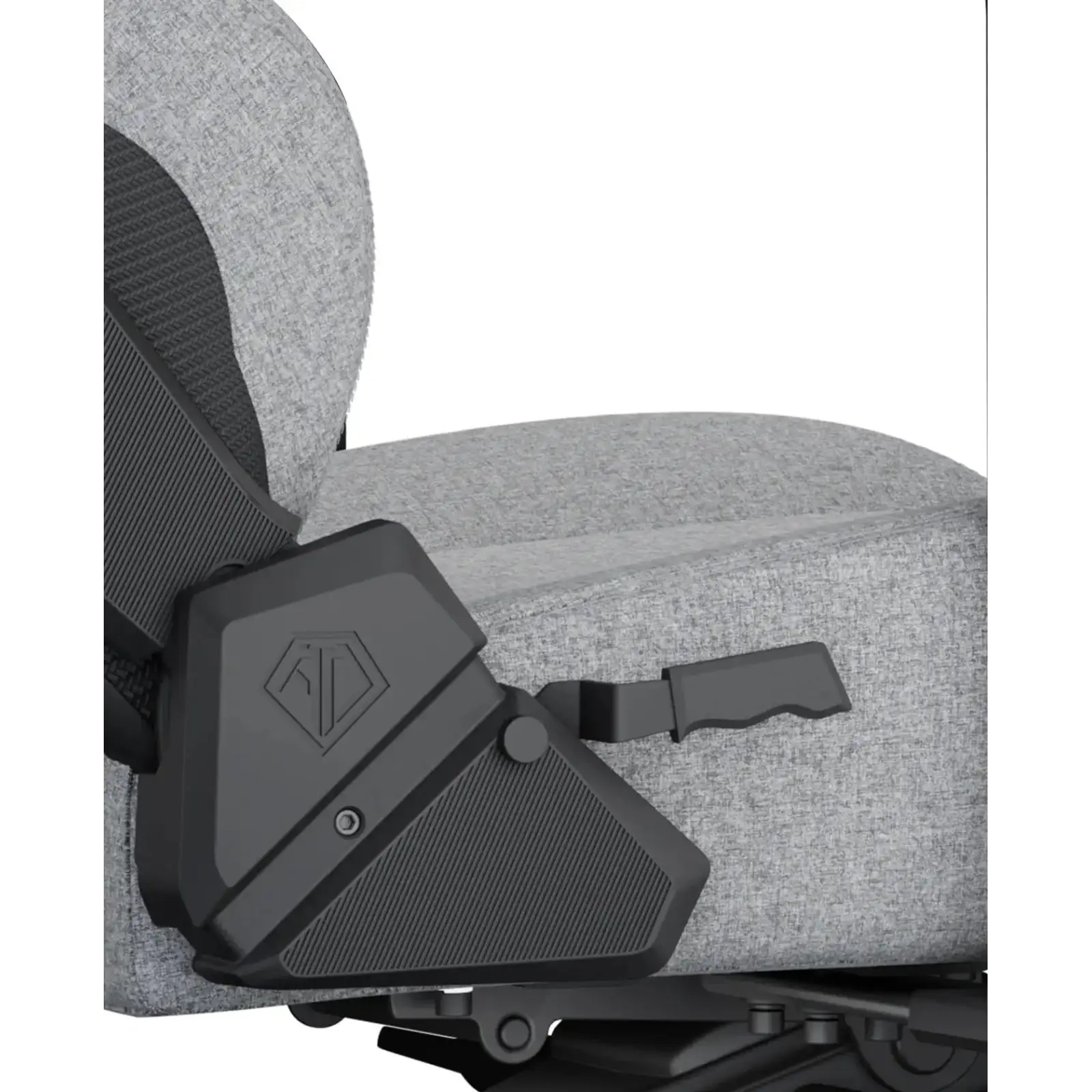 Кресло для геймеров Anda Seat Kaiser 3 Size XL Fabric Grey (AD12YDC-XL-01-G-PV/F) UA