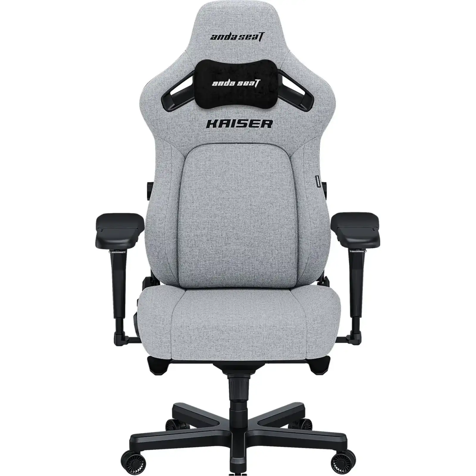 Крісло для геймерів Anda Seat Kaiser 4 Size XL Fabric Gray (AD12YDDC-XLL-20-G-CF) UA