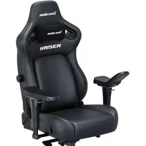 Кресло для геймеров Anda Seat Kaiser 4 Size XL PVC Black (AD12YDDC-XLL-20-B-PV/C) UA