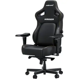 Крісло для геймерів Anda Seat Kaiser 4 Size XL PVC Black (AD12YDDC-XLL-20-B-PV/C) UA