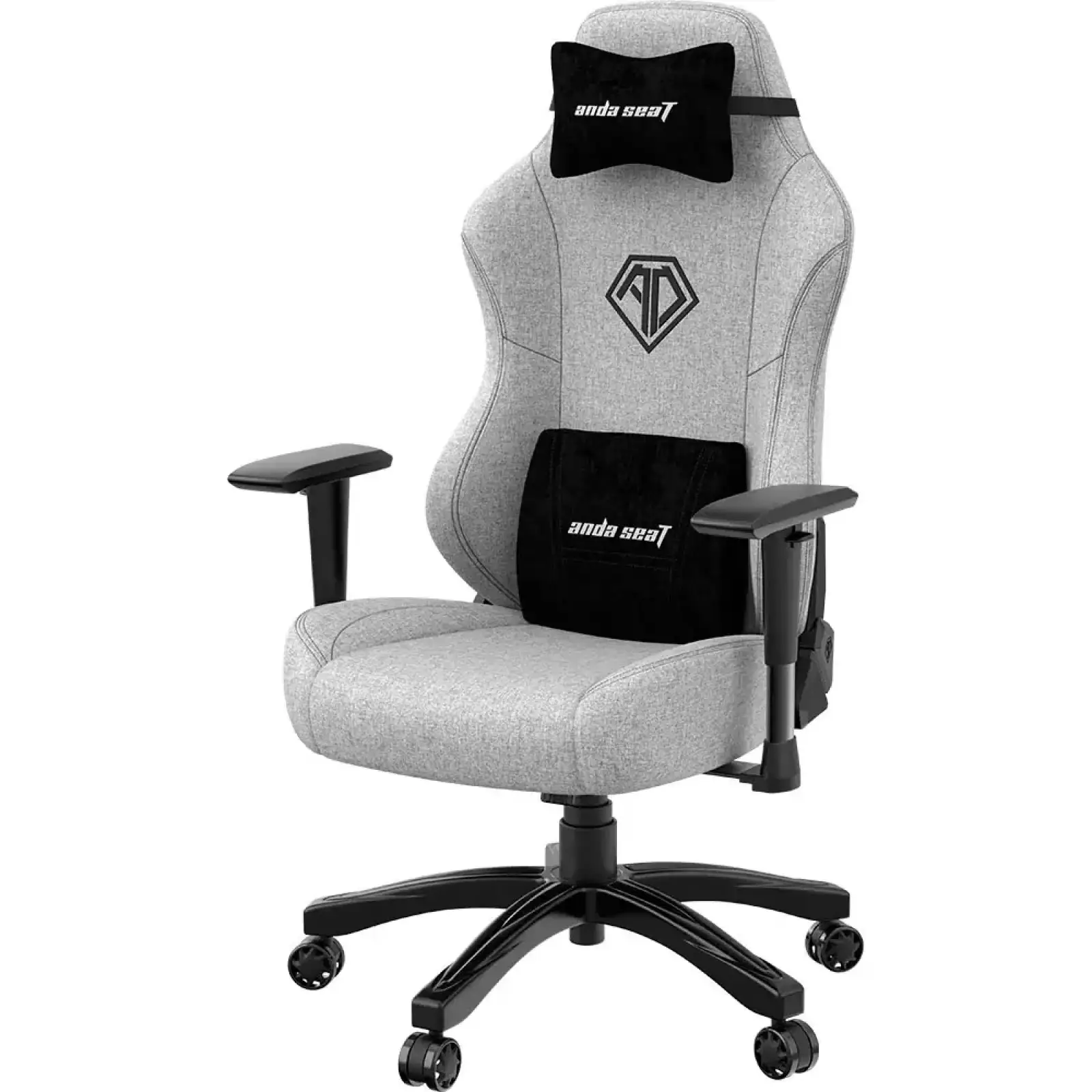 Крісло для геймерів Anda Seat Phantom 3 Size L Grey (AD18Y-06-G-F) UA
