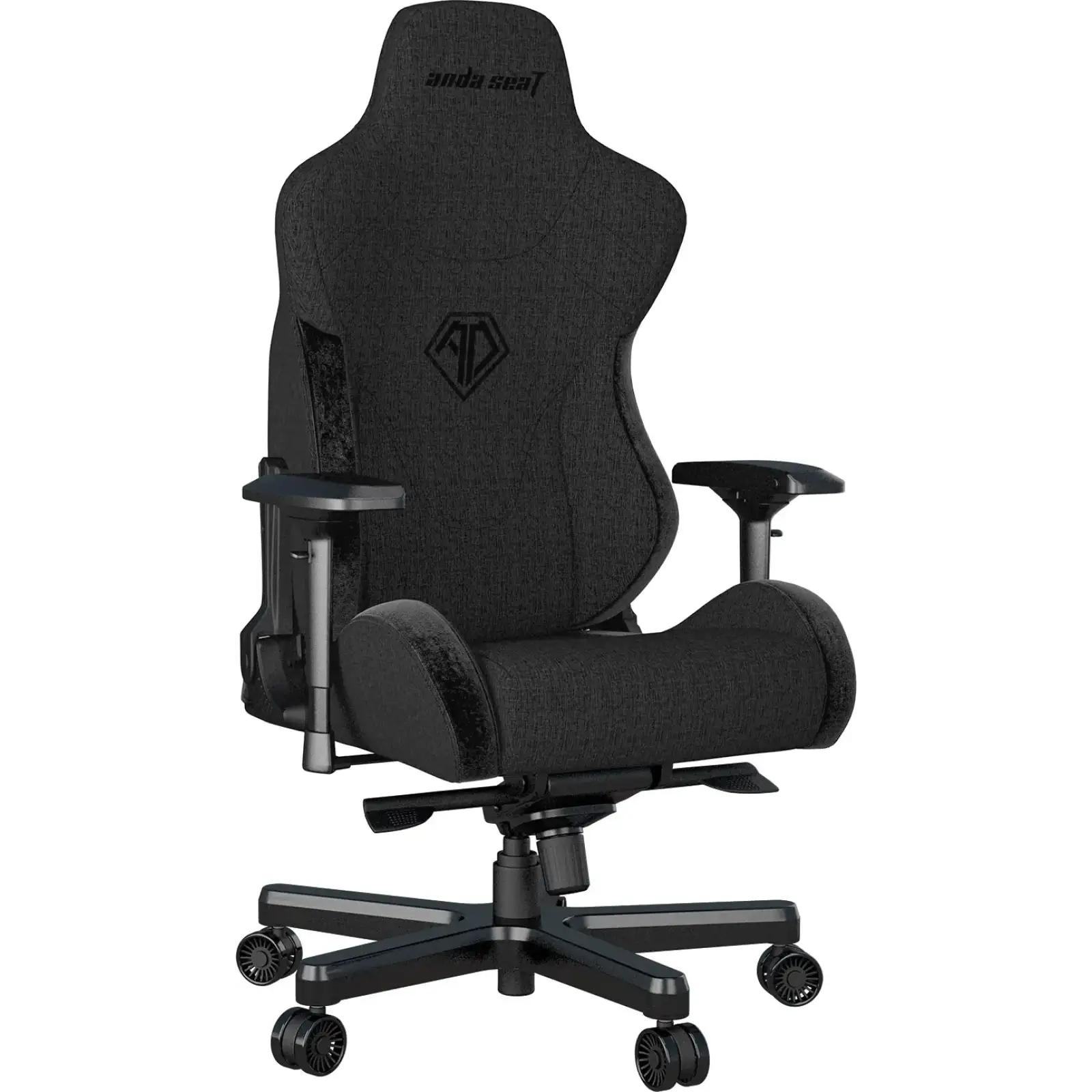 Кресло для геймеров Anda Seat T-Pro 2 Size XL Black (AD12XLLA-01-B-F) UA