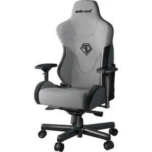 Крісло для геймерів Anda Seat T-Pro 2 Size XL Linen Grey/Black (AD12XLLA-01-GB-F) UA