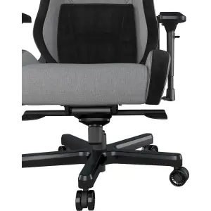 Крісло для геймерів Anda Seat T-Pro 2 Size XL Linen Grey/Black (AD12XLLA-01-GB-F) UA