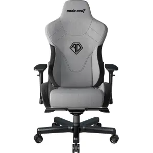 Крісло для геймерів Anda Seat T-Pro 2 Size XL Linen Grey/Black (AD12XLLA-01-GB-F) UA