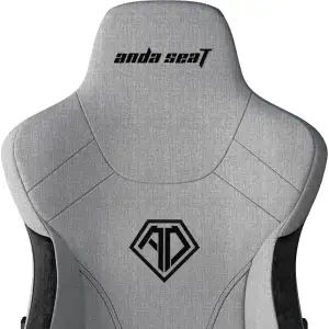 Крісло для геймерів Anda Seat T-Pro 2 Size XL Linen Grey/Black (AD12XLLA-01-GB-F) UA