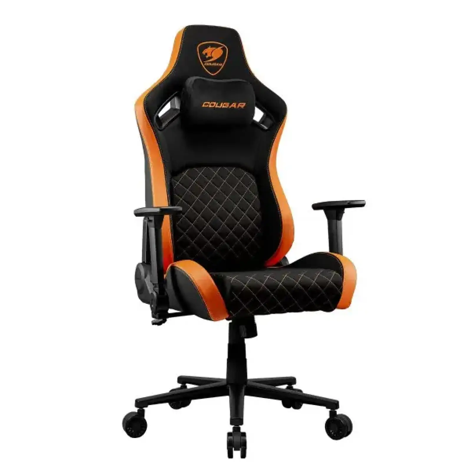 Крісло для геймерів Cougar Defensor Black/Orange F UA