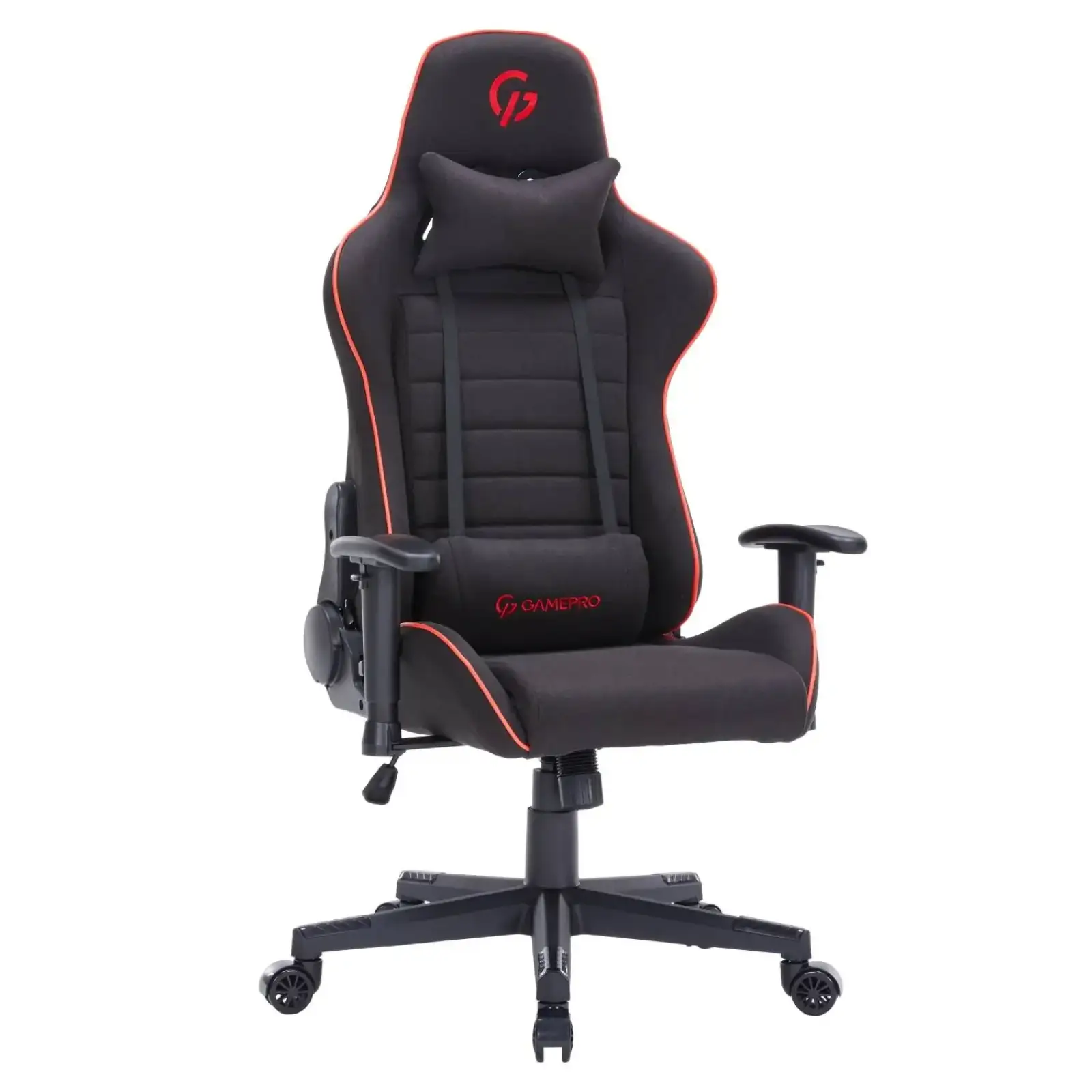 Кресло для геймеров GamePro GC575FB Black/Red UA